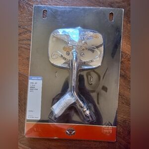 Vintage Harley-Davidson Silver Motorcycle Mirror Accent Decor New In Package